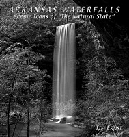 ARKANSAS WATERFALLS picture book Black & White photos